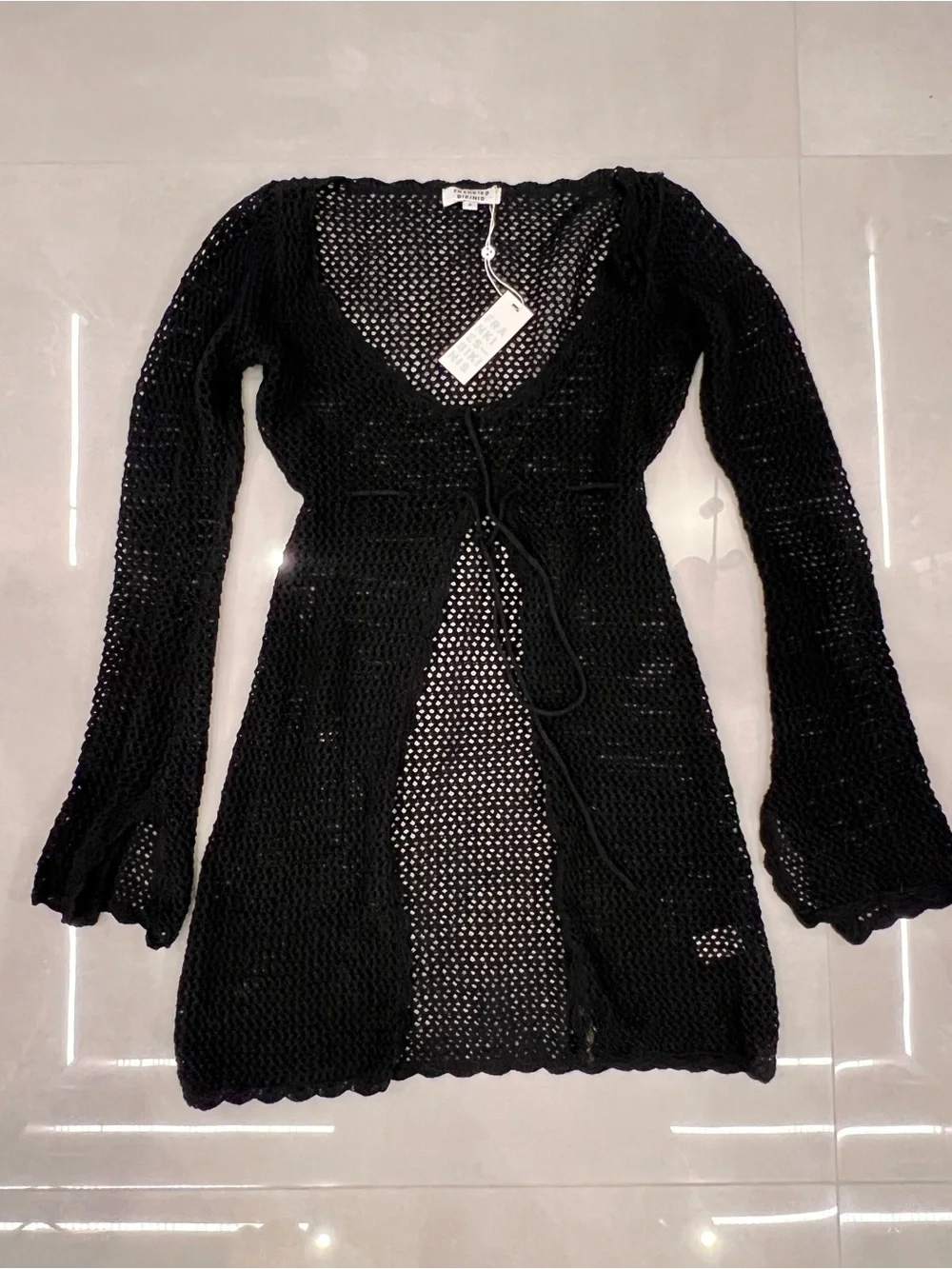 Frankie’s Bikini Collette Crochet Tunic